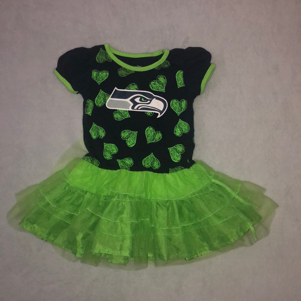 Cute Seahawks Dress! 3T